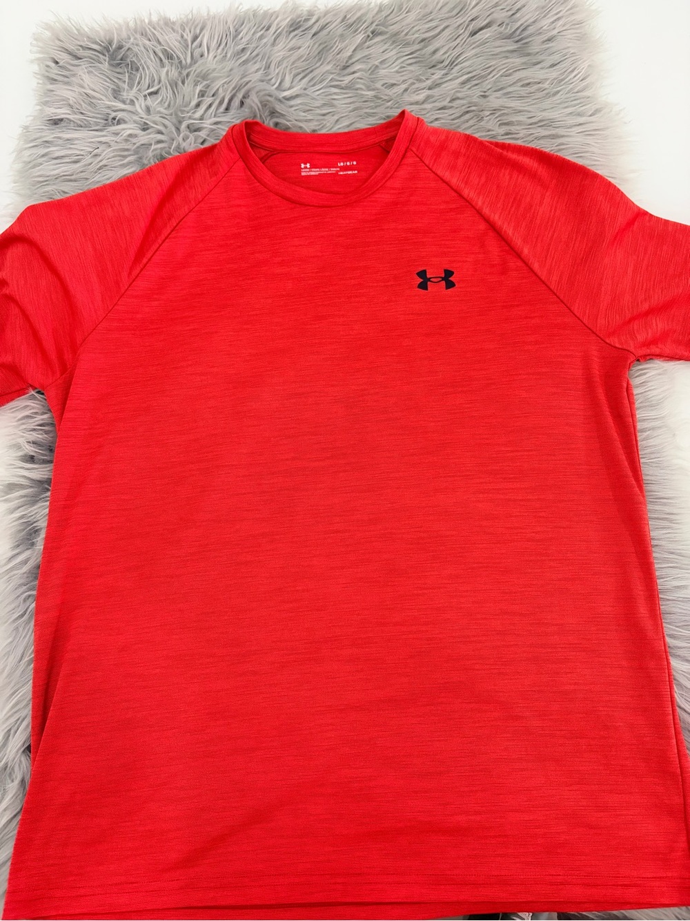 Under Armour Short Sleeve Performance Tee with Black Logo